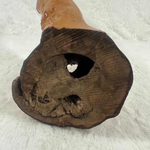 Vintage Cypress Knee Tree Stump Tree Root Sculpture BoHo MCM natures art - Picture 3 of 7